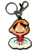 One Piece Luffy on Cloud Key Chain