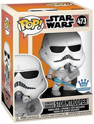 Pop Star Wars Concept Series Stormtrooper Vinyl Figure Funko Shop Exclusive