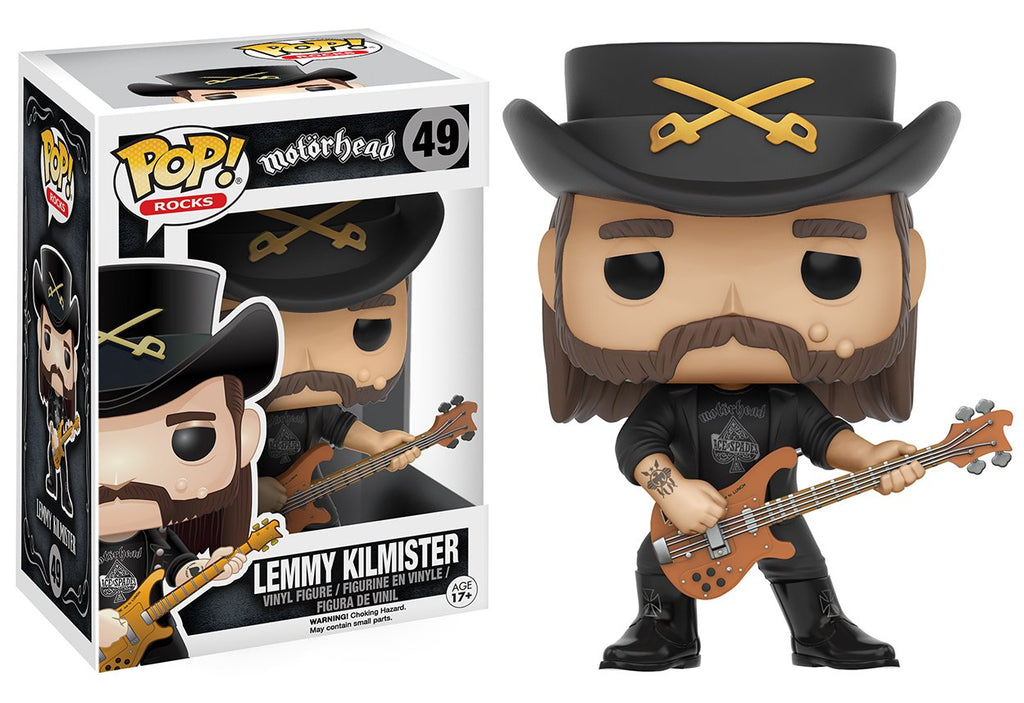 Pop Motorhead Lemmy Kilmister Vinyl Figure