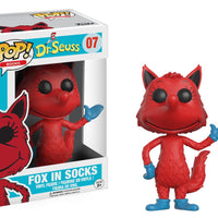 Pop Dr. Seuss Fox in Socks Vinyl Figure