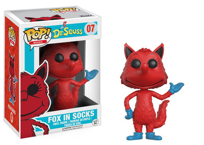 Pop Dr. Seuss Fox in Socks Vinyl Figure
