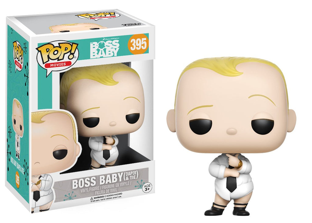 Pop Boss Baby Boss Baby Diaper & Tie Vinyl Figure