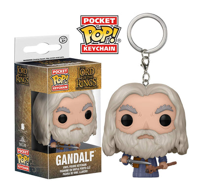 Pocket Pop Lord of the Rings Gandalf Vinyl Key Chain
