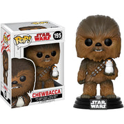 Pop Star Wars Last Jedi Chewbacca Vinyl Figure