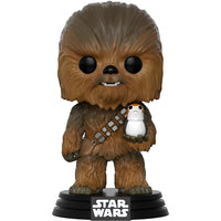 Pop Star Wars Last Jedi Chewbacca Vinyl Figure