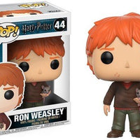 Pop Harry Potter Ron Weasley w/ Scabbers Vinyl Figure