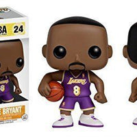 Pop NBA Laker Kobe Bryant 8 Purple Vinyl Figure