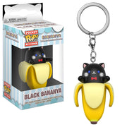 Pocket Pop Bananya Black Bananya Vinyl Key Chain