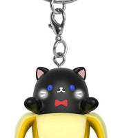 Pocket Pop Bananya Black Bananya Vinyl Key Chain