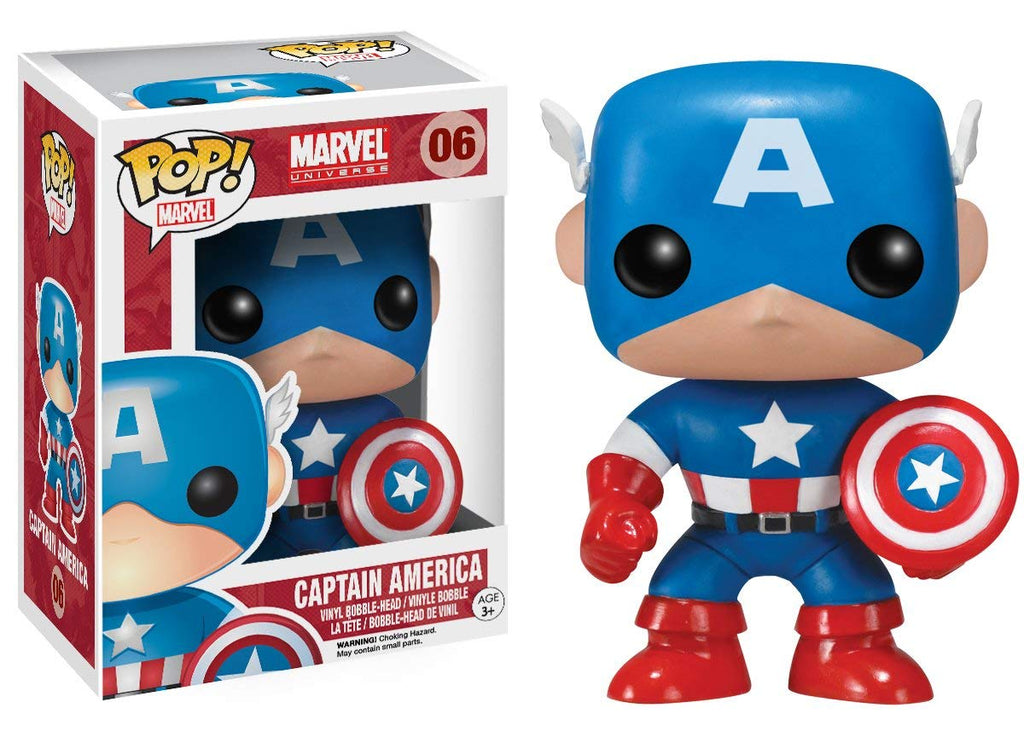 Pop Marvel Universe Captain America Vinyl Figure