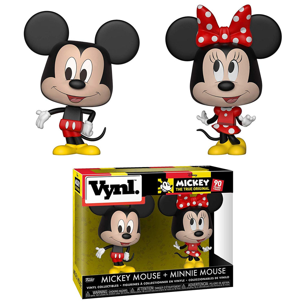 Vynl Disney Mickey & Minnie 2 Pack Vinyl Figure