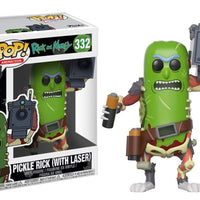 Pop Rick & Morty Pickle Rick with Laser Vinyl Figure #332