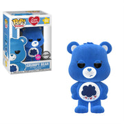 Pop Care Bears Flocked Grumpy Bear Vinyl Figure Box Lunch Exclusive