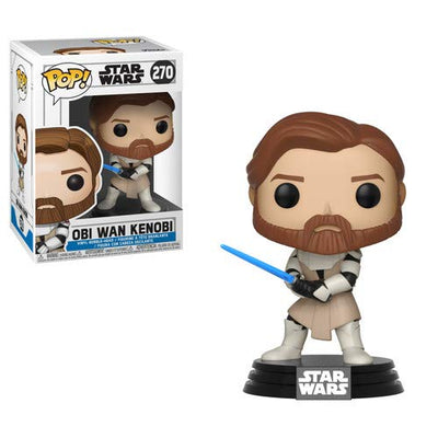 Pop Star Wars Clone Wars Obi Wan Kenobi Vinyl Figure #270