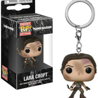 Pocket Pop Tomb Raider Lara Croft Vinyl Key Chain