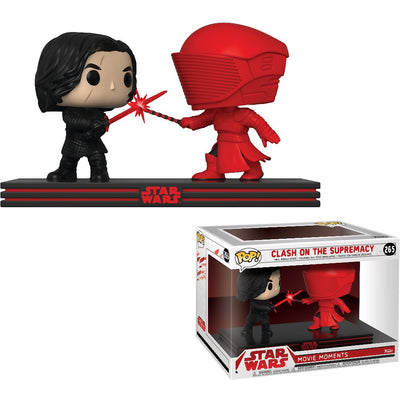 Pop Star Wars the Last Jedi Kylo Ren & Praetorian Guard Movie Moment Vinyl Figure