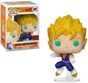 Pop Dragon Ball Z Super Saiyan Vegito Vinyl Figure AAA Anime Exclusive #491