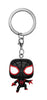 Pocket Pop Marvel Spider-Man into the Spider Verse Miles Morales Parker Vinyl Key Chain