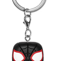 Pocket Pop Marvel Spider-Man into the Spider Verse Miles Morales Parker Vinyl Key Chain