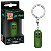Pocket Pop Rick and Morty Pickle Rick Vinyl Key Chain