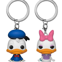 Pocket Pop Disney Donald & Daisy Vinyl Key Chain 2-Pack