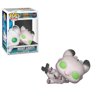 Pop How to Train Your Dragon 3 Night Lights White Vinyl Figure