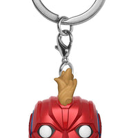 Pocket Pop Captain Marvel Captain Marvel w/ Helmet Vinyl Key Chain