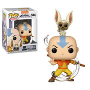 Pop Avatar the Last Airbender Aang with Momo Vinyl Figure #534