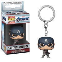 Pocket Pop Marvel Avengers Endgame Captain America Vinyl Key Chain