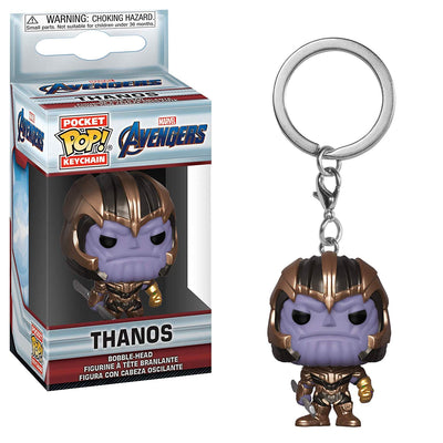 Pocket Pop Marvel Avengers Endgame Thanos Vinyl Key Chain