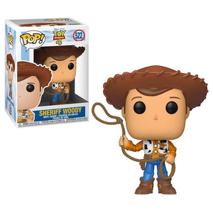 Pop Toy Story 4 Sheriff Woody Vinyl Figure #522