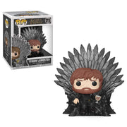 Pop Game of Thrones Tyrion Lannister Sitting on Iron Throne Deluxe Vinyl Figure