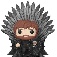 Pop Game of Thrones Tyrion Lannister Sitting on Iron Throne Deluxe Vinyl Figure