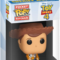 Pocket Pop Toy Story 4 Sheriff Woody Vinyl Key Chain