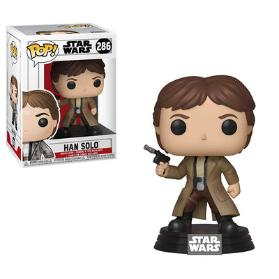 Pop Star Wars Return of the Jedi Endor Han Solo Vinyl Figure