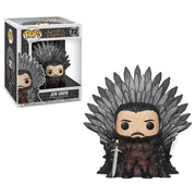 Pop Game of Thrones Jon Snow Sitting on Iron Throne Deluxe Vinyl Figure
