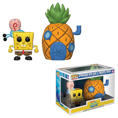 Pop Town Spongebob Squarepants Spongebob & Pineapple Figure