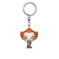 Pocket Pop KeyChain It 2 Pennywise with Beaver Hat Vinyl Figure