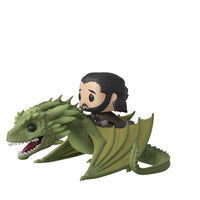 Pop Game of Thrones Jon Snow & Rhaegal Rides Vinyl Figure