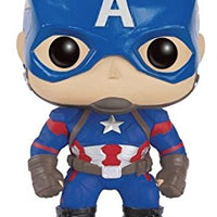 Pop Marvel Captain America 3 Civil War Captain America Vinyl Figure #125
