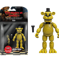 Articulated Five Nights at Freddy's Gold Freddy 5" Action Figure