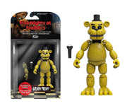 Articulated Five Nights at Freddy's Gold Freddy 5" Action Figure