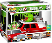 Pop Ghostbusters Ghostbusters Red Ecto-1 with Slimer Vinyl Figure Exclusive Ride