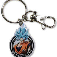 Dragon Ball Fighter Z SSB Goku Potrait Key Chain