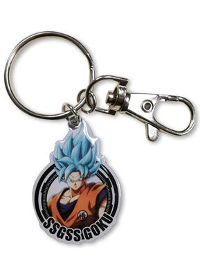 Dragon Ball Fighter Z SSB Goku Potrait Key Chain