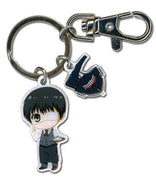 Tokyo Ghoul SD Kaneki & Mask Metal Key Chain