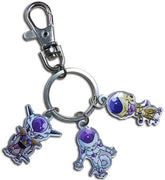 Dragon Ball Super Freiza Forms Metal Key Chain
