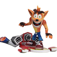 Crash Bandicoot Crash with Jet Board 7” Deluxe Action Figure