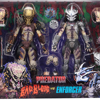 Predator Ultimate Bad Blood vs Enforcer 7” Action Figures 2-Pack