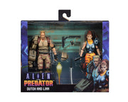 Alien vs Predator Arcade Appearance Dutch & Linn 7” Action Figures 2-Pack